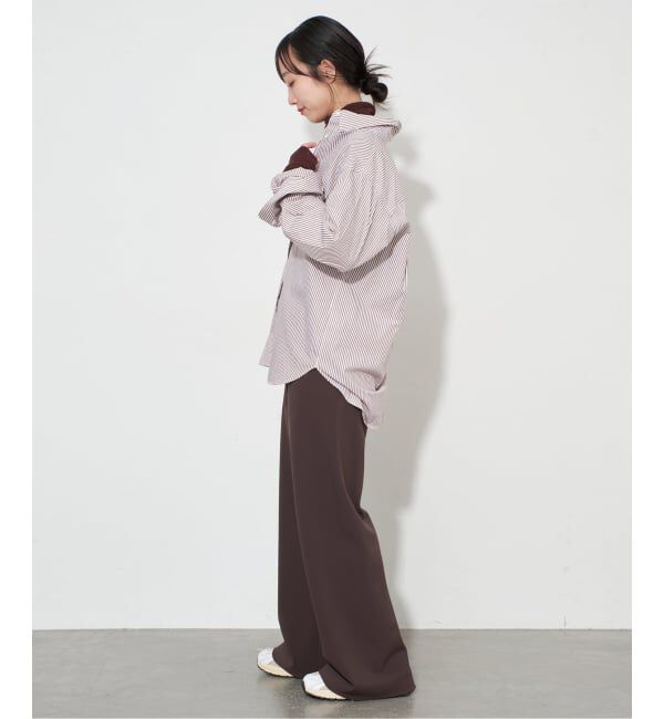 SLOBE IENA「《WEBのみ4サイズ展開/WEB限定カラー有り》DOUBLECLOTHパンツ」|その他|