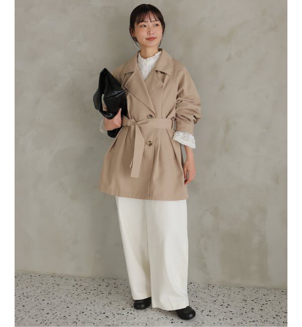 SLOBE IENA「《WEB限定/追加予約》LE DENIM カーブバギーデニムパンツ」|デニム|