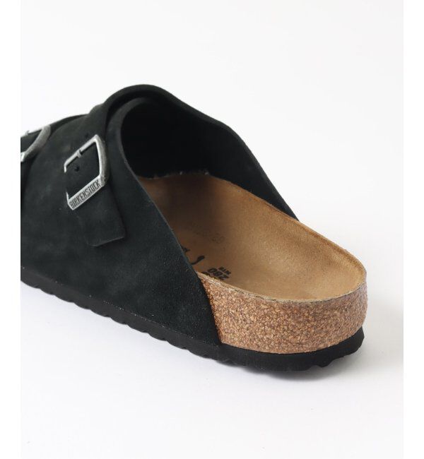 EDIFICE「BIRKENSTOCK (ビルケンシュトック) ZURICH BLACK SUEDE 1025060」|サンダル|
