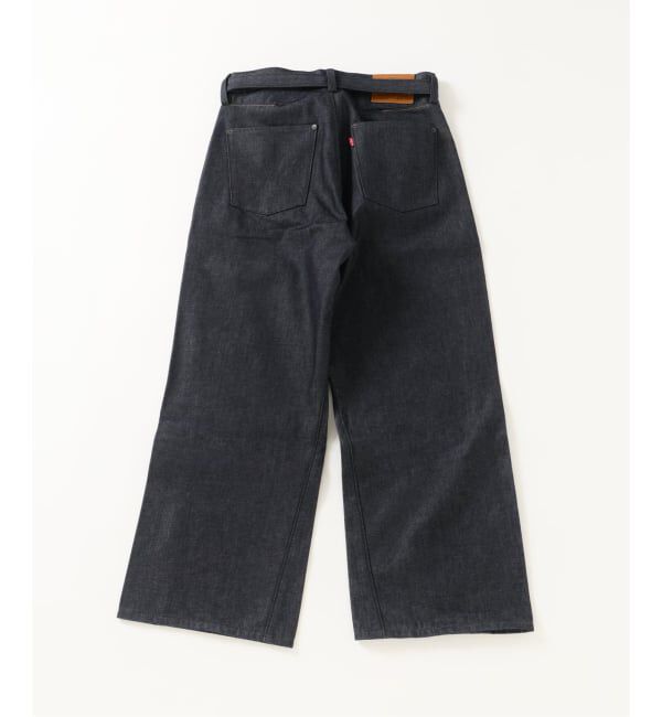 EDIFICE「LEVI&rsquo;S(R)/リーバイス(R) 別注 TWISTED BELTED デニムパンツ (L30)」|デニム|