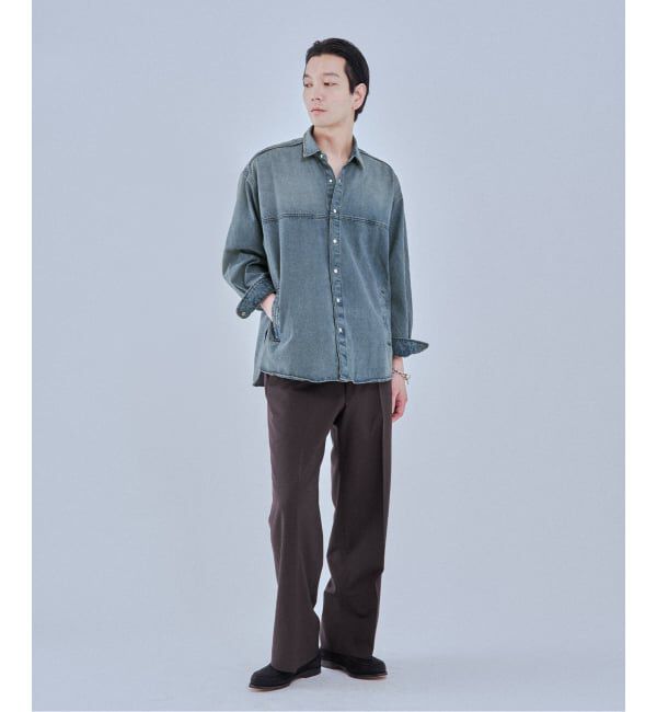 EDIFICE「LE JEAN DE EDIFICE 9オンス デニムシャツ」|デニムジャケット|