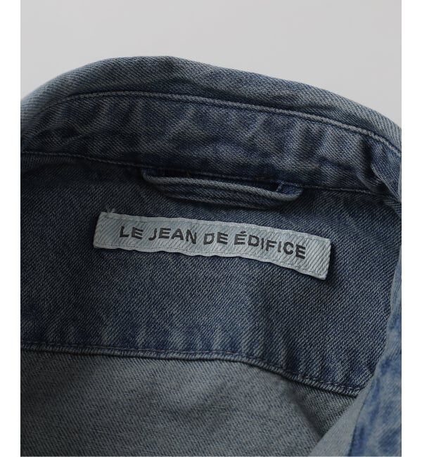 EDIFICE「LE JEAN DE EDIFICE 9オンス デニムシャツ」|デニムジャケット|
