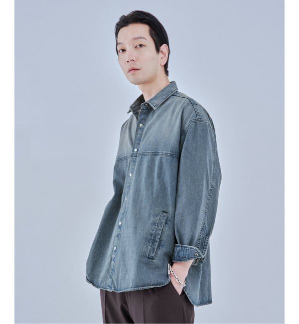 EDIFICE「LE JEAN DE EDIFICE 9オンス デニムシャツ」|デニムジャケット|