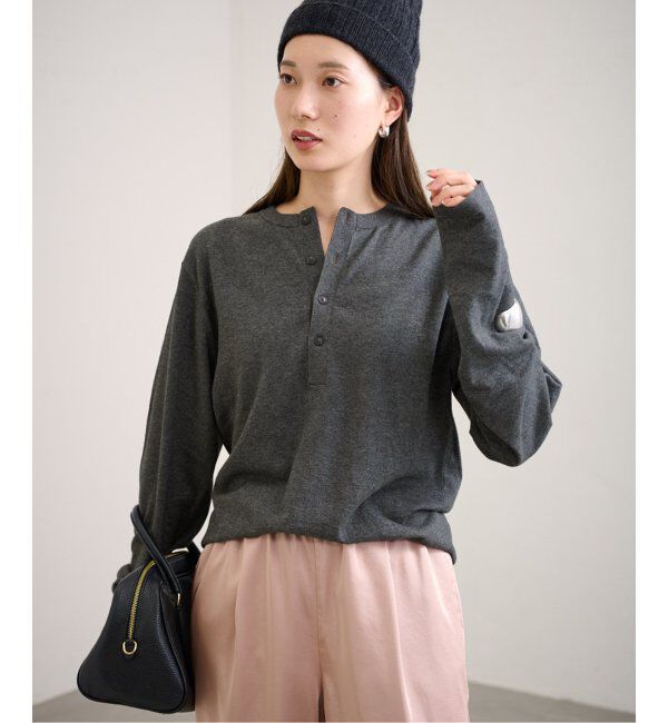 FRAMeWORK「EXTREME CASHMERE/エクストリームカシミヤ X herman C/CAヘンリーネック」|ニット・セーター|