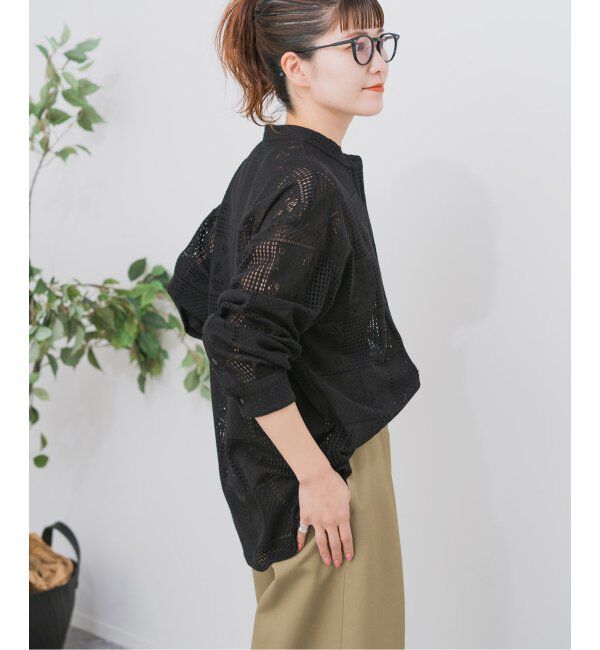 Spick and Span「《追加3》PEレースシャツ」|シャツ・ブラウス|