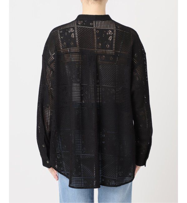 Spick and Span「《追加3》PEレースシャツ」|シャツ・ブラウス|