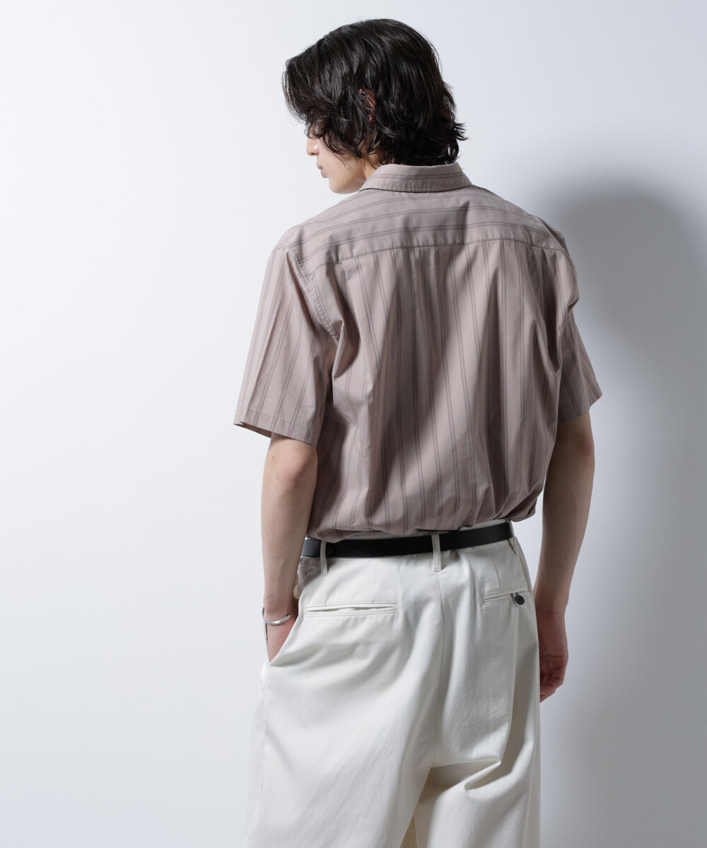 nano･universe「「ICE FLOW LINEN」バリエーションシャツ 半袖」|シャツ・ブラウス|