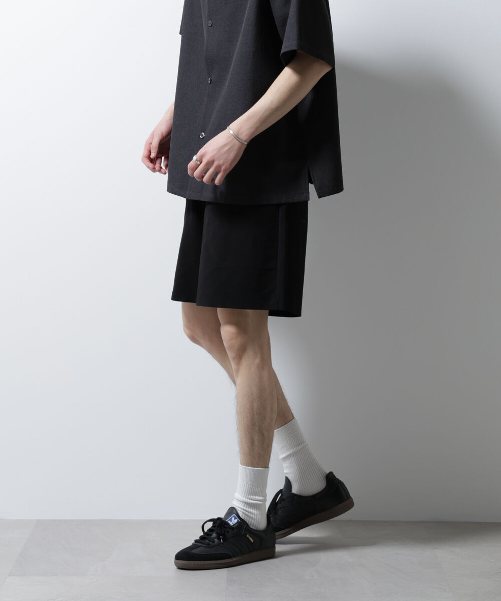 nano･universe「「MC」coveross(R)ツイル調 冷感プレーティング天竺ショーツ」|チノ|