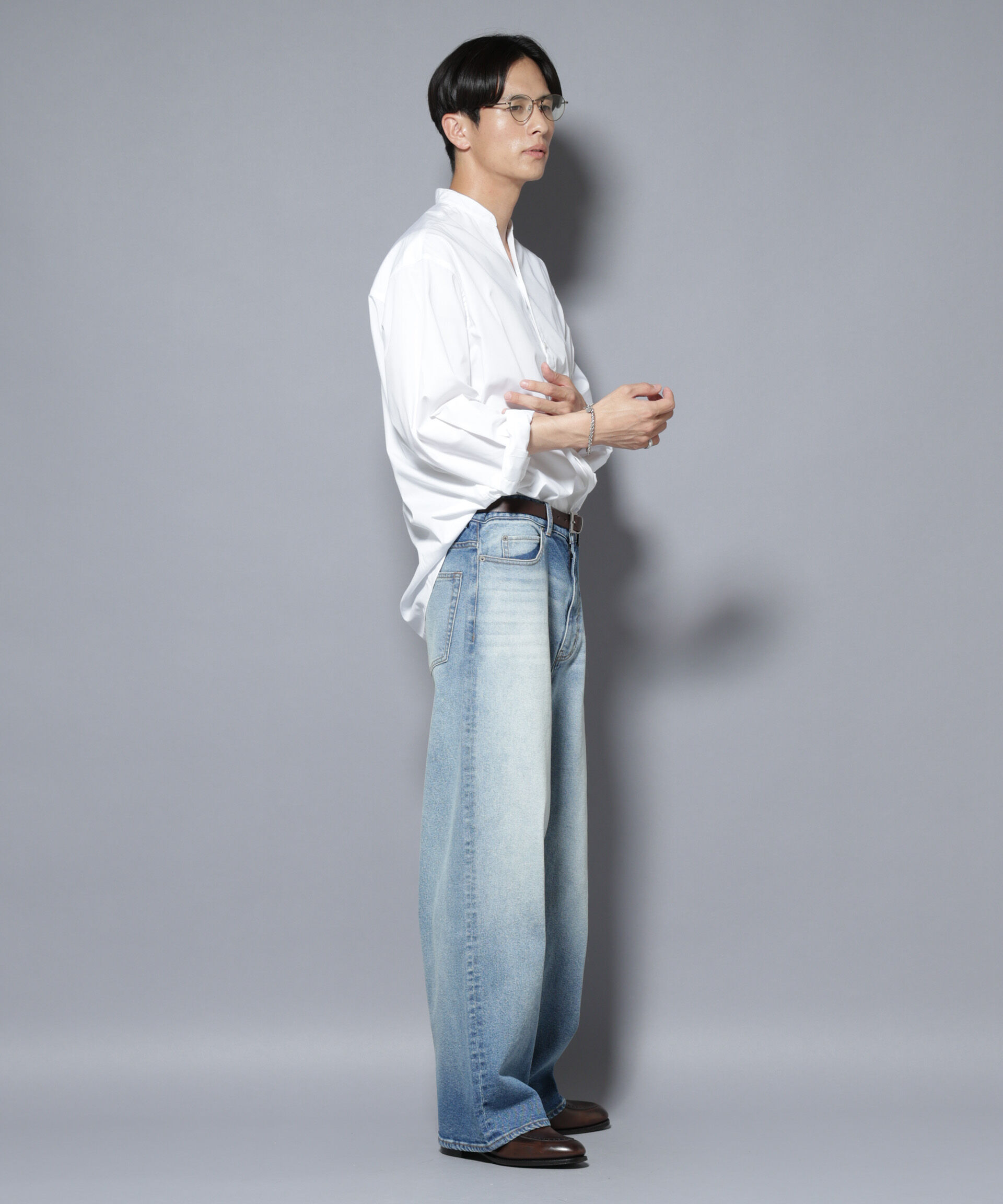 nano･universe「｢MC｣&rdquo;TIMELESS WARDROBE&rdquo; リラックスフィットデニム 252」|チノ|