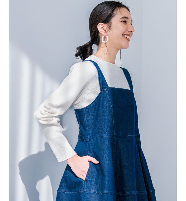 組曲「Elena フリルスリーブ ニットプルオーバー」|ニット・セーター|