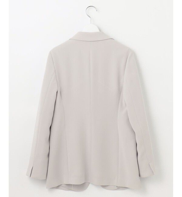 自由区「【セットアップ対応・洗える】トリアセダブルクロステーラード ジャケット」|テーラードジャケット|