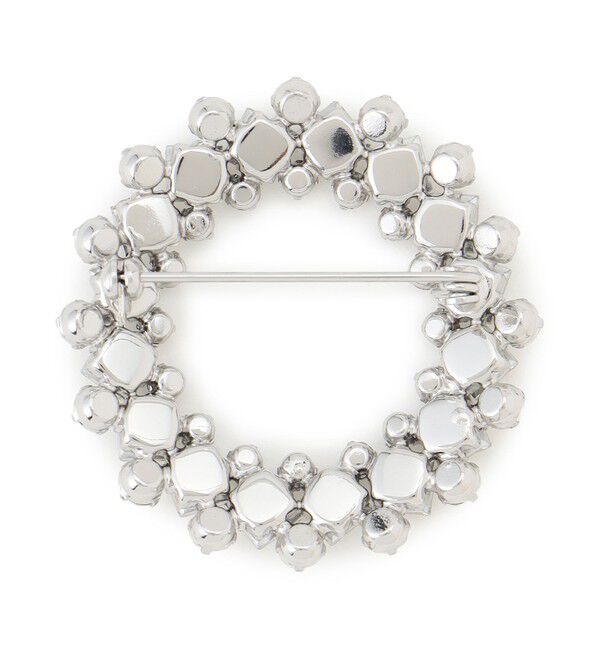 23区「【VERY3月号掲載】ビジュー サークル ブローチ」|ブローチ・コサージュ|