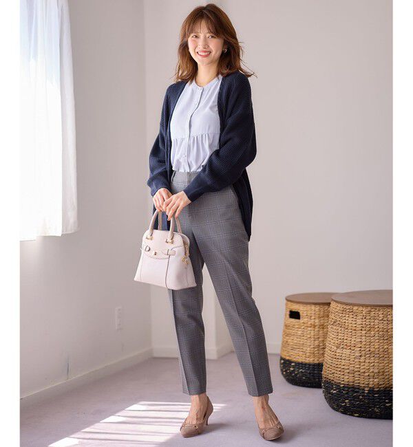 ANY SIS「【大人百花掲載 ヨンアさん着用】シリーズ累計7万本突破！サーモ2WAYストレッチ テーパードパンツ」|その他|