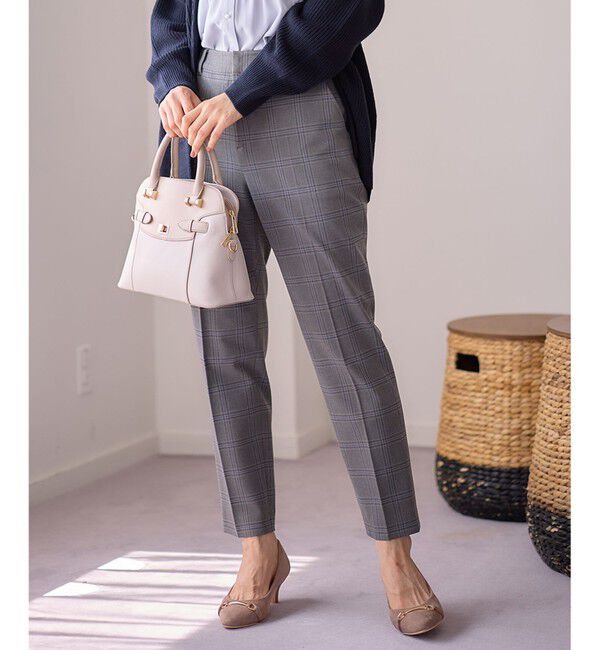 ANY SIS「【大人百花掲載 ヨンアさん着用】シリーズ累計7万本突破！サーモ2WAYストレッチ テーパードパンツ」|その他|