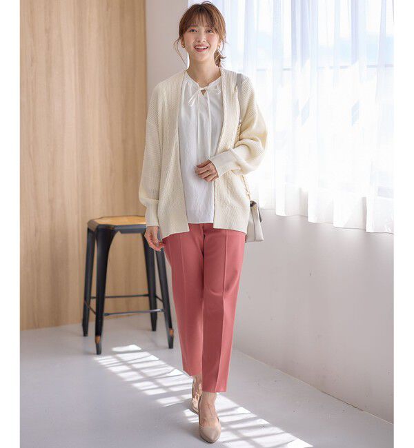 ANY SIS「【大人百花掲載 ヨンアさん着用】シリーズ累計7万本突破！サーモ2WAYストレッチ テーパードパンツ」|その他|