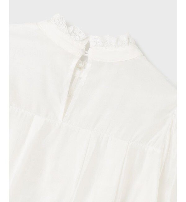 GRACE CONTINENTAL「レースコンビハイネックトップ」|シャツ・ブラウス|