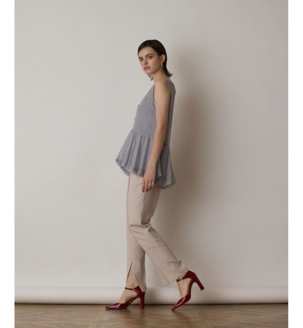 GRACE CONTINENTAL「バルーンチュールトップ」|シャツ・ブラウス|