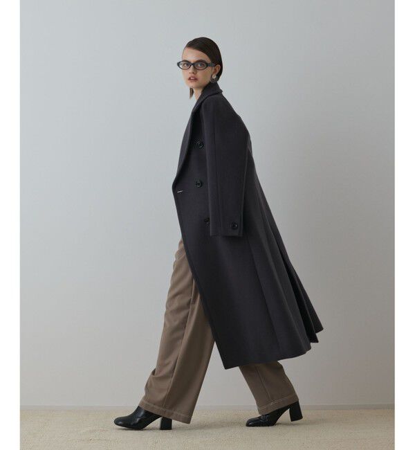 Diagram「ショートビーバーロングコート」|チェスターコート|