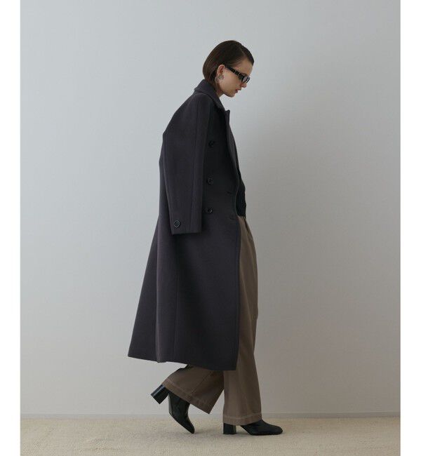 Diagram「ショートビーバーロングコート」|チェスターコート|