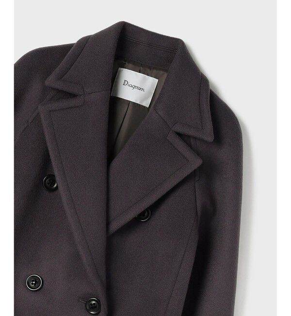 Diagram「ショートビーバーロングコート」|チェスターコート|