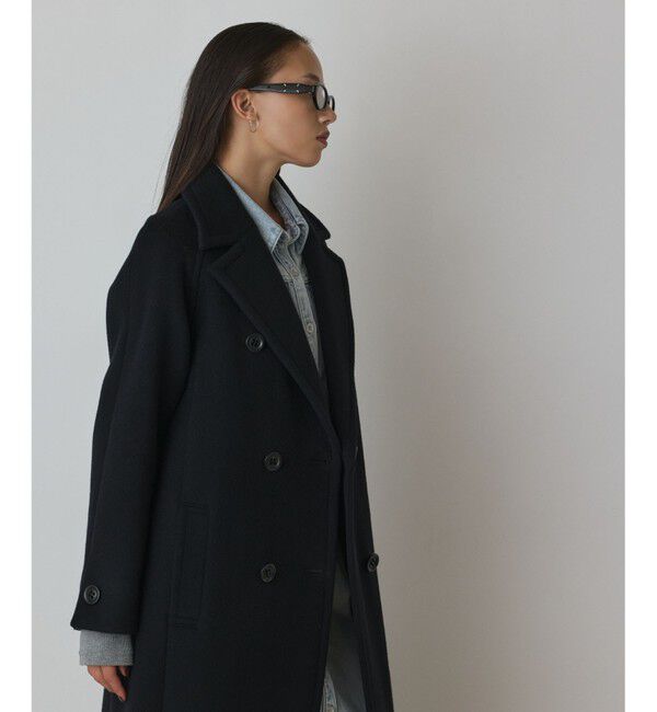 Diagram「ショートビーバーロングコート」|チェスターコート|