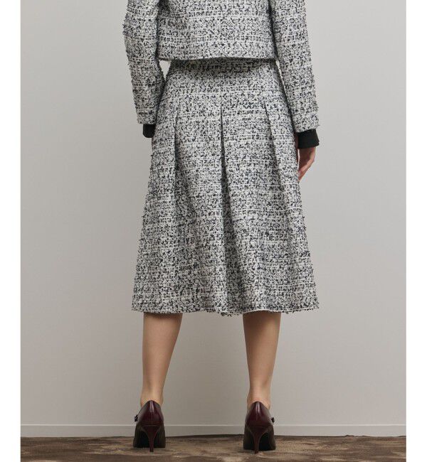 GRACE CONTINENTAL「ミックスツイードスカート」|スカート|