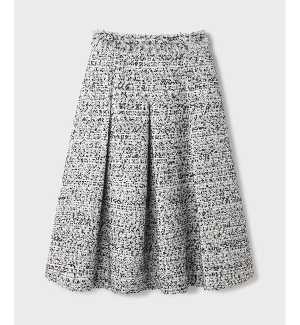 GRACE CONTINENTAL「ミックスツイードスカート」|スカート|