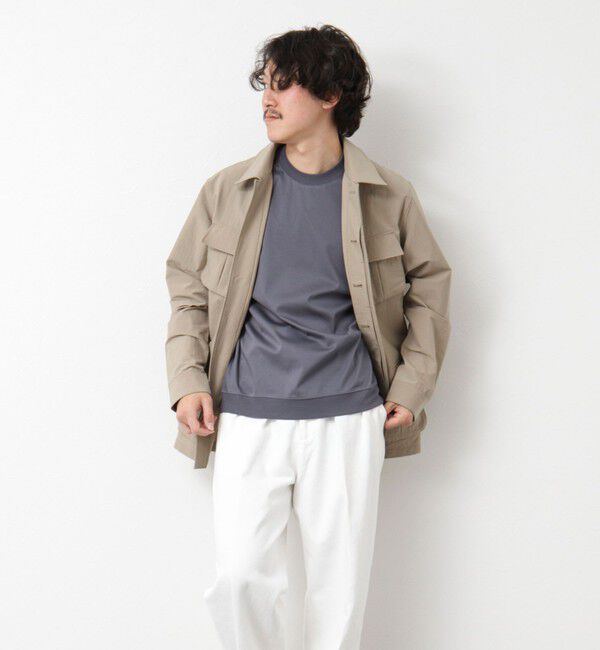 NOLLEY'S goodman「《ビジカジ対応》シルケットスムースドレスTシャツ 25SS」|Tシャツ・カットソー|