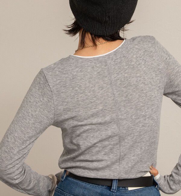 NOLLEY'S「【MAQWEL/マクウェル】レイヤードライクロンT」|Tシャツ・カットソー|