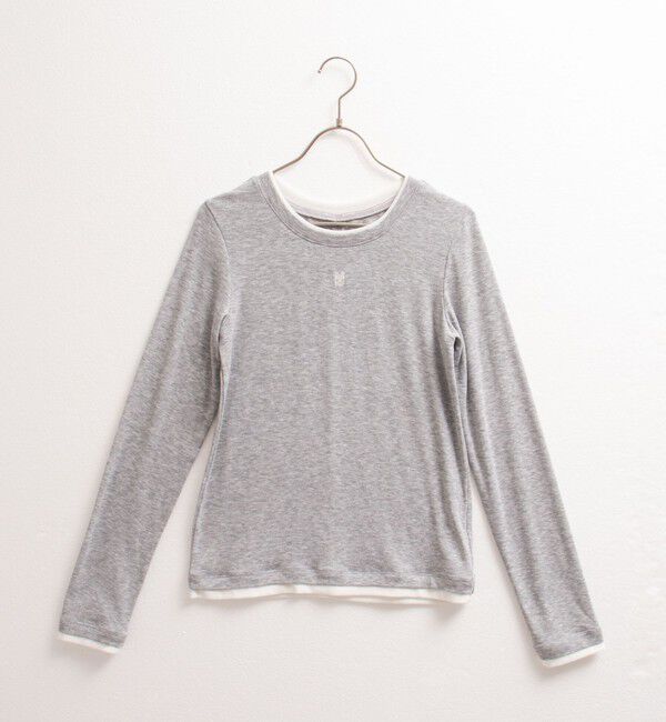 NOLLEY'S「【MAQWEL/マクウェル】レイヤードライクロンT」|Tシャツ・カットソー|