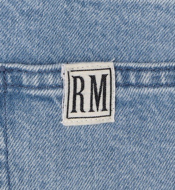Rie Miller「【RM denim】センタープレスハイウエストパンツ」|デニム|
