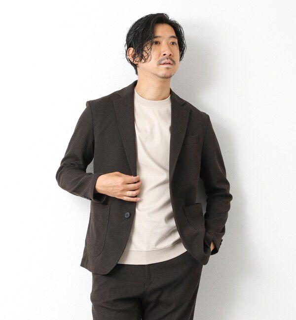 NOLLEY'S goodman「《ビジカジ/セットアップ対応》【尾州】先染めハニカムイージーJK 25AW」|テーラードジャケット|