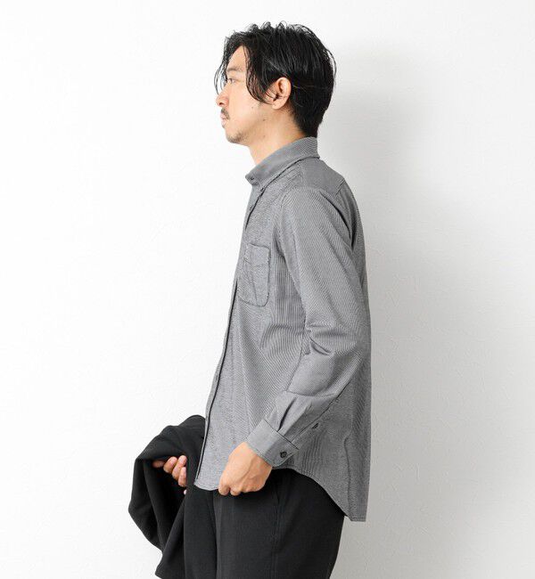 NOLLEY'S goodman「《ビジカジ対応》【ALBINI】吸水速乾テープBD 25AW」|シャツ・ブラウス|