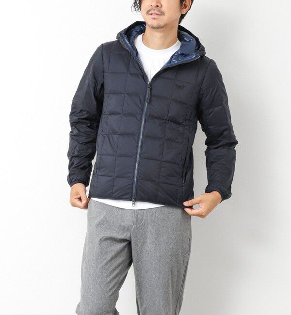 NOLLEY'S goodman「【TAION/タイオン】別注 クジラ刺繍HOOD W-ZIP DOWN JKT 25AW」|ダウン|