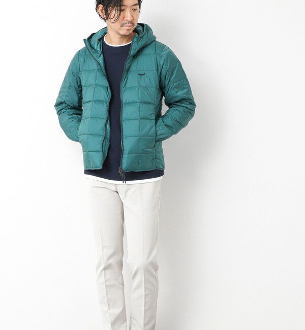 NOLLEY'S goodman「【TAION/タイオン】別注 クジラ刺繍HOOD W-ZIP DOWN JKT 25AW」|ダウン|