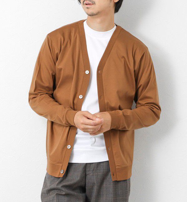 NOLLEY'S goodman「《アンサンブル対応》シルケットスムースドレス VCD 25AW」|カーディガン|キャメル