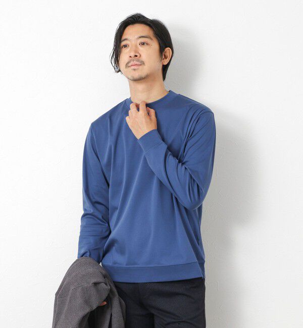 NOLLEY'S goodman「《ビジカジ対応》シルケットスムースドレスL/S Tシャツ 25AW」|Tシャツ・カットソー|