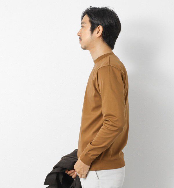 NOLLEY'S goodman「《ビジカジ対応》シルケットスムースドレスL/S Tシャツ 25AW」|Tシャツ・カットソー|