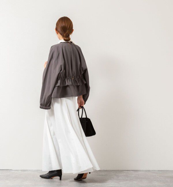 NOLLEY'S「ウォッシャブルジップアップブルゾン」|ブルゾン・スタジャン|