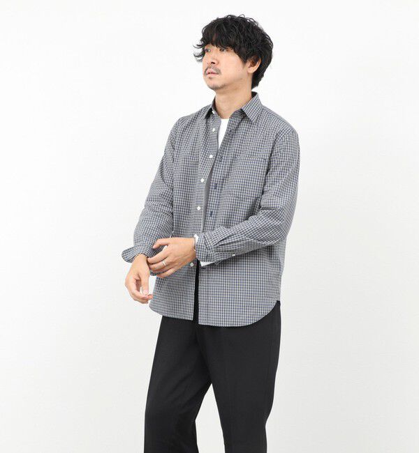 NOLLEY'S goodman「ダブルワッシャー タイプライター レギュラーカラーシャツ 25AW」|シャツ・ブラウス|