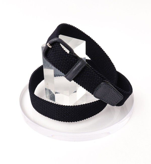 NOLLEY'S goodman「【Saddler's/サドラーズ】別注イントレチャート無地スペシャル30」|ベルト|ネイビー