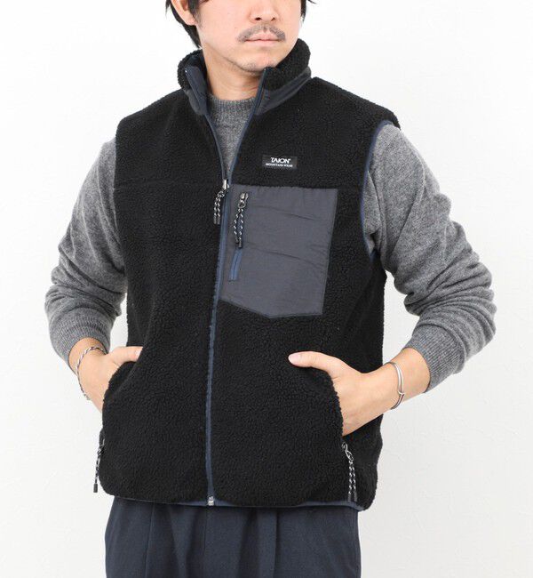 NOLLEY'S goodman「【TAION/タイオン】DOWN&times;BOA REVERSIBLE VEST 25AW」|ダウンベスト・ベスト|