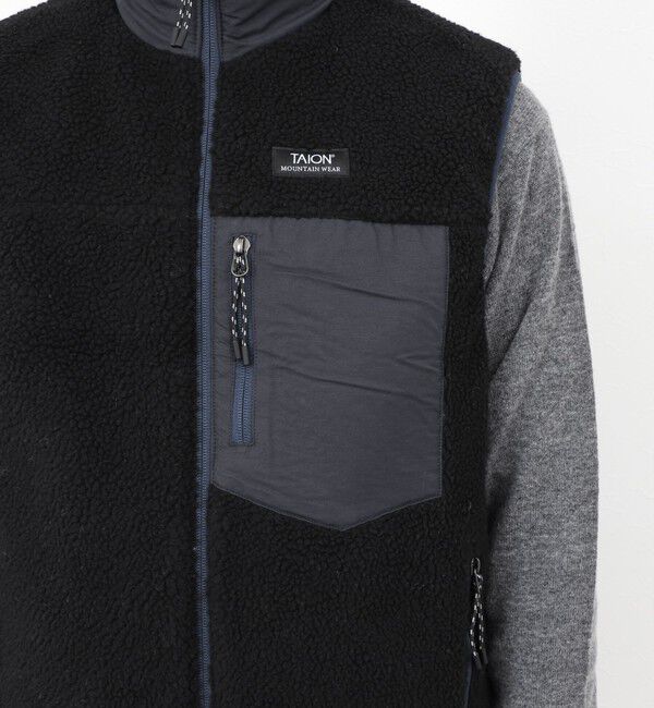 NOLLEY'S goodman「【TAION/タイオン】DOWN&times;BOA REVERSIBLE VEST 25AW」|ダウンベスト・ベスト|