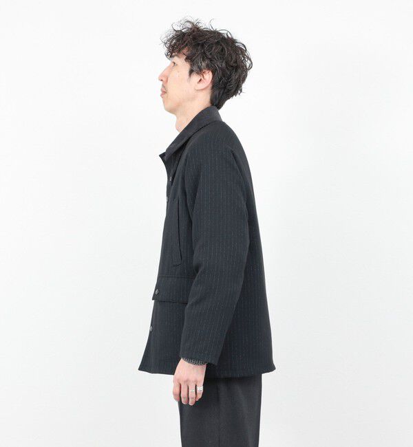 NOLLEY'S goodman「《ビジカジ対応》【TECHTWEED】【SORONA】中綿ユーティリティジャケット 25AW」|ブルゾン・スタジャン|