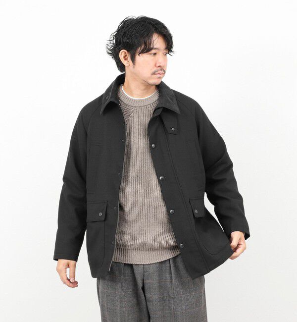 NOLLEY'S goodman「《ビジカジ対応》【TECHTWEED】【SORONA】中綿ユーティリティジャケット 25AW」|ブルゾン・スタジャン|