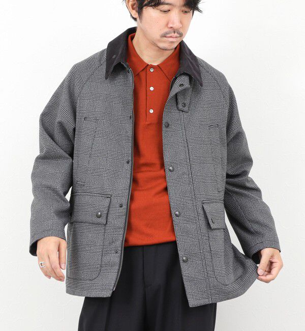 NOLLEY'S goodman「《ビジカジ対応》【TECHTWEED】【SORONA】中綿ユーティリティジャケット 25AW」|ブルゾン・スタジャン|