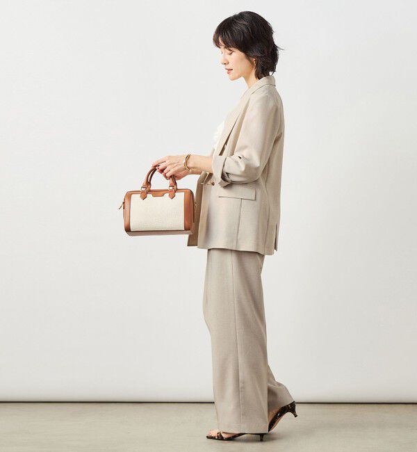 NOLLEY'S sophi「《セットアップ対応》ウォッシャブルスラブオックスダブルジャケット」|テーラードジャケット|