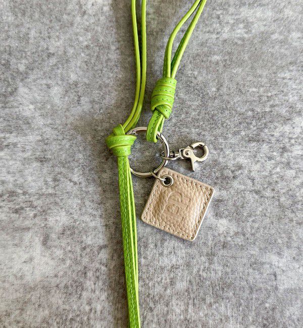 fredy emue「FRロゴ＆タッセルレザーチャーム」|チャーム・キーホルダー|