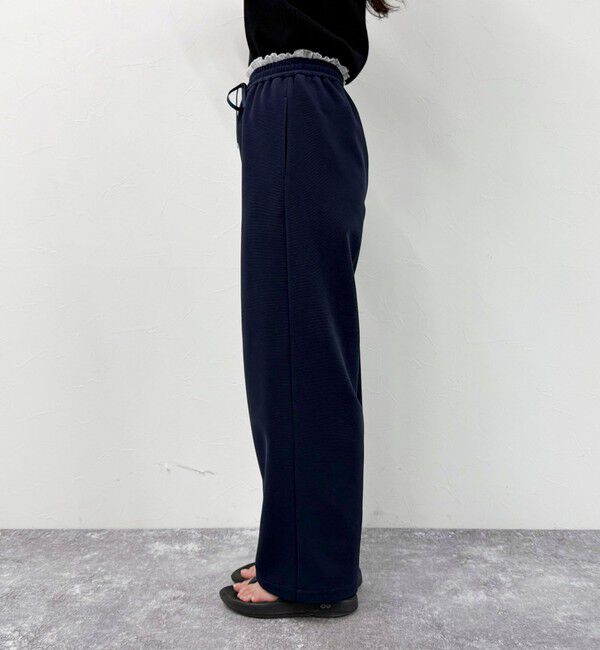 fredy emue「ウエストレイヤードイージーパンツ」|チノ|