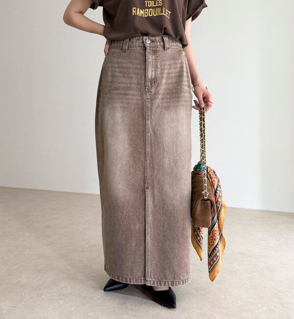 fredy emue「デニムタイトスカート」|スカート|